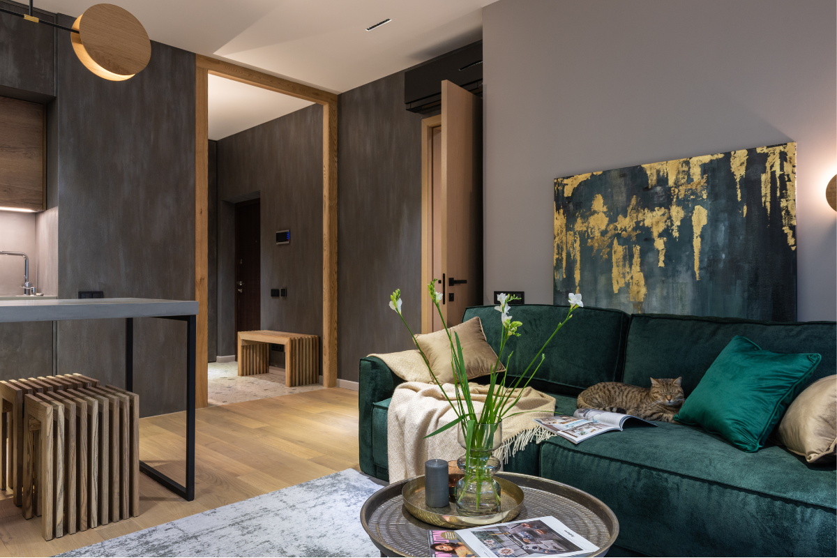 21 Dreamy Green and Gold Living Room Designs You Won't Believe Exist! 1 6